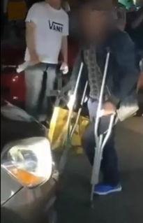 老人碰瓷视频,真相与反思
